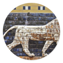 Bas Relief, Ishtar Lion Gate - Istanbul Sticker