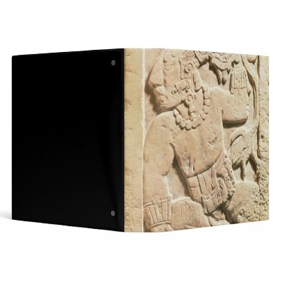 Bas relief of a warrior vinyl binders by bridgemanart
