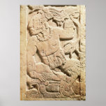 Bas relief of a warrior