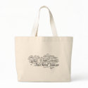 BAS White & Black Tote Bag by blackauthorshowcase BAS White & Black Tote Bag