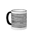 Basalt brick wall coffee mug