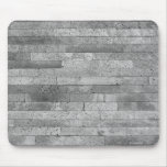 Basalt brick wall mouse pad