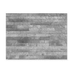 Basalt brick wall post card