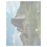 Basalt rock formation, Devil's Wall, Czech Republi Letterhead Design