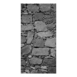 Basalt wall personalized photo card