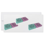 Base as Ba Barium and Se Selenium rack cards