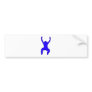 BASE Jumper Silhouette Free Falling Jump Bumper Sticker