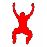 BASE Jumper Silhouette Free Falling Jump t-shirts