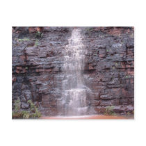 Base Of Rain-Inspired Side Fall At Fortescue Falls Postcards