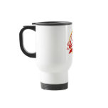 basebal ball halftone dots mug
