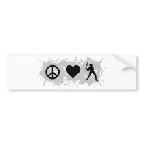 Baseball 1 bumper sticker