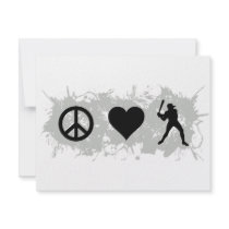 Baseball 1 personalized invitation