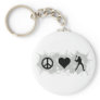 Baseball 1 key chain