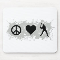 Baseball 1 mouse pad