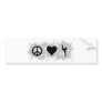 Baseball 2 bumper stickers