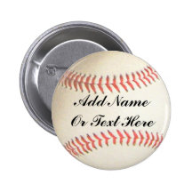 BASEBALL ADD NAME OR TEXT HERE-BUTTON