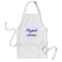 Baseball Addict Blue aprons