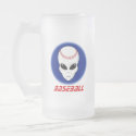 Baseball Alien mug