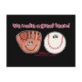 Baseball and Baseball Glove Team Postcards