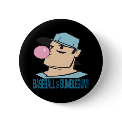 Baseball And Bubblegum Pins by SportsArena