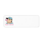 Baseball And Bubblegum Custom Return Address Label