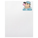Baseball And Bubblegum Letterhead Design