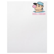 Baseball And Bubblegum Personalized Letterhead