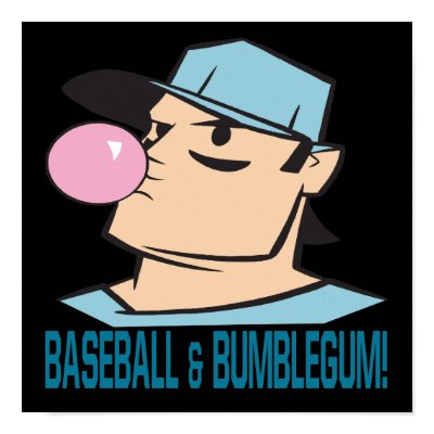 Baseball And Bubblegum Posters by SportsArena