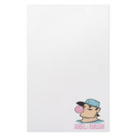 Baseball And Bubblegum Stationery Paper