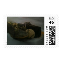Baseball & Apple Pie Postage Stamp