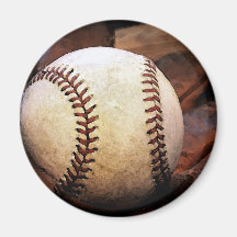 Baseball Artwork Magnet