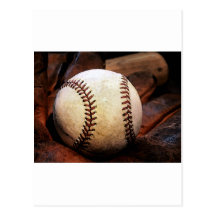 Baseball Artwork Post Card