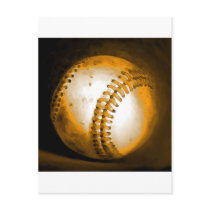 Baseball Artwork Postcard