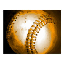 Baseball Artwork Postcards