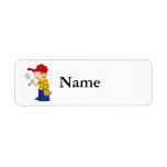 Baseball Baby Boy Custom Return Address Label