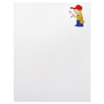 Baseball Baby Boy Letterhead Design