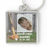 Baseball Baby Keychain
