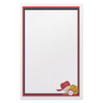 Baseball Baby Stationery Paper
