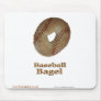 Baseball Bagel Mouse Pad