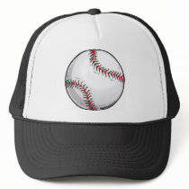 Baseball Ball 1 Mesh Hat