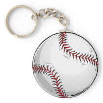 Baseball Ball 1 Key Chain