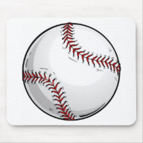 Baseball Ball 1 Mouse Mats