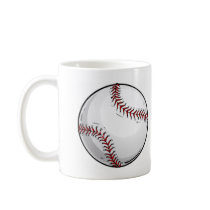 Baseball Ball 1 Coffee Mugs