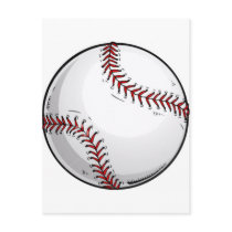 Baseball Ball 1 postcards