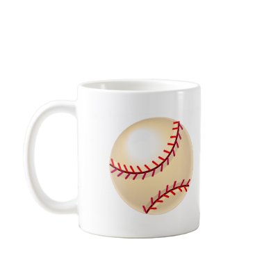 Baseball Ball Mugs by SportsZazzle
