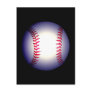 Baseball Ball Post Card