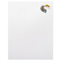 baseball bam funny umpire hit with ball letterhead