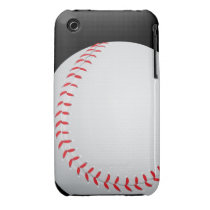 Baseball Barely There™ iPhone 3G/3G Case-mate Iphone 3 Cases