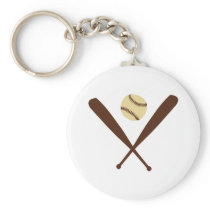 Baseball Bat Keychain