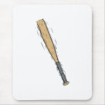 baseball bat mouse pads